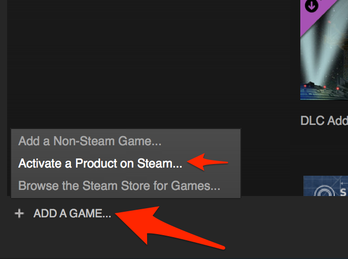 How to activate a Game CDK on Steam