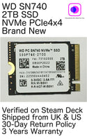 Steam Deck Upgrade SSD 2TB WD SN740 – Steam Deck Info | Best Fan Site